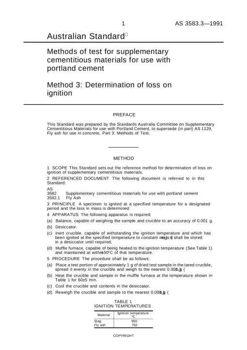 AS 3583.3-1991 pdf