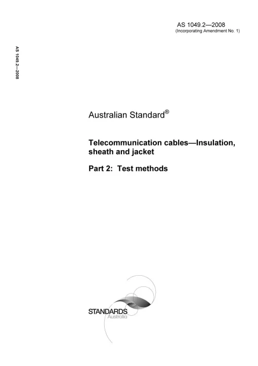 AS 1049.2-2008 pdf