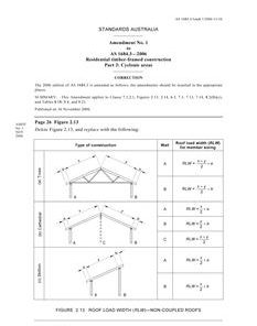 AS 1684.3-2006 AMDT 1 pdf