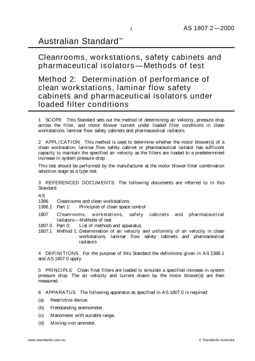 AS 1807.2-2000 pdf