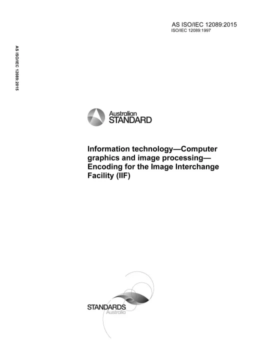 AS ISO/IEC 12089:2015 pdf