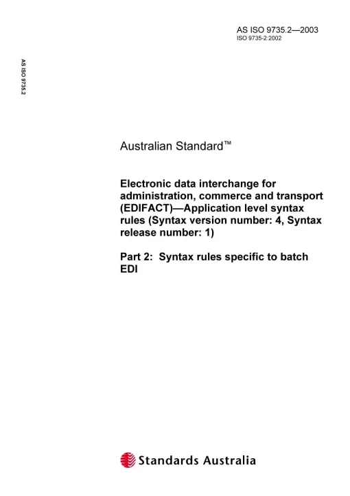 AS ISO 9735.2-2003 pdf