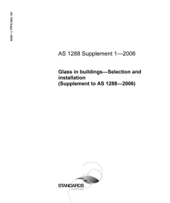 AS 1288 SUPP 1-2006 pdf