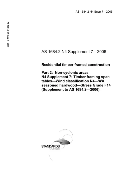 AS 1684.2 N4 SUPP 7-2006 pdf