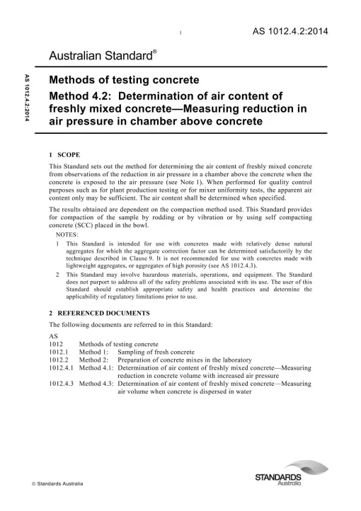 AS 1012.4.2:2014 pdf