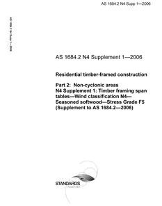 AS 1684.2 N4 SUPP 1-2006 pdf