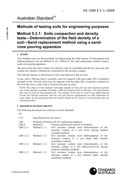 AS 1289.5.3.1-2004 pdf