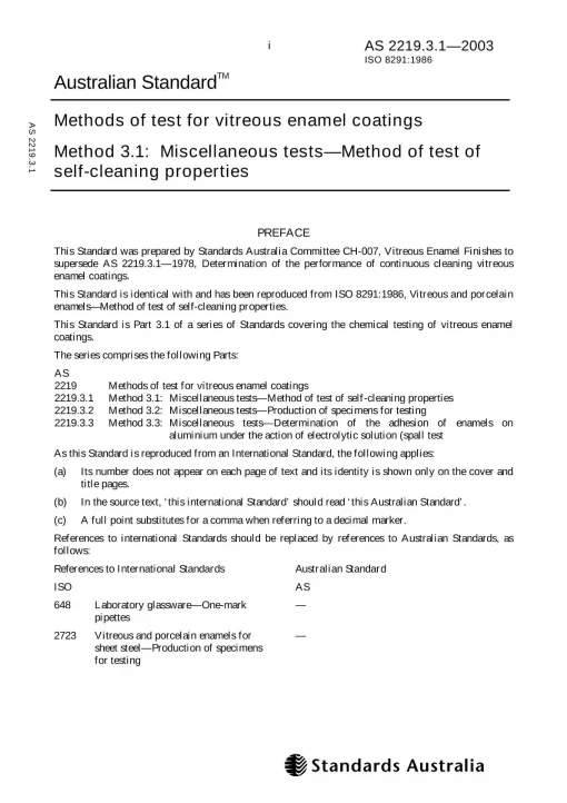 AS 2219.3.1-2003 pdf