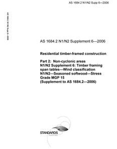 AS 1684.2 N1 N2 SUPP 6-2006 pdf