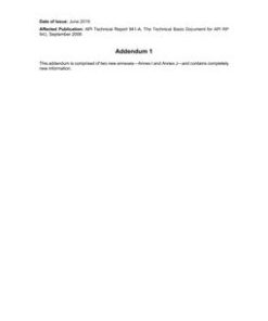 API TR 941-A Addendum 1 pdf