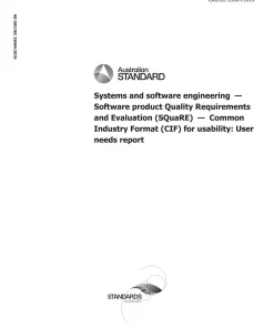 AS ISO/IEC 25064:2019 pdf