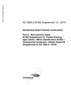 AS 1684.2 N1/N2 Supp 12-2010 pdf