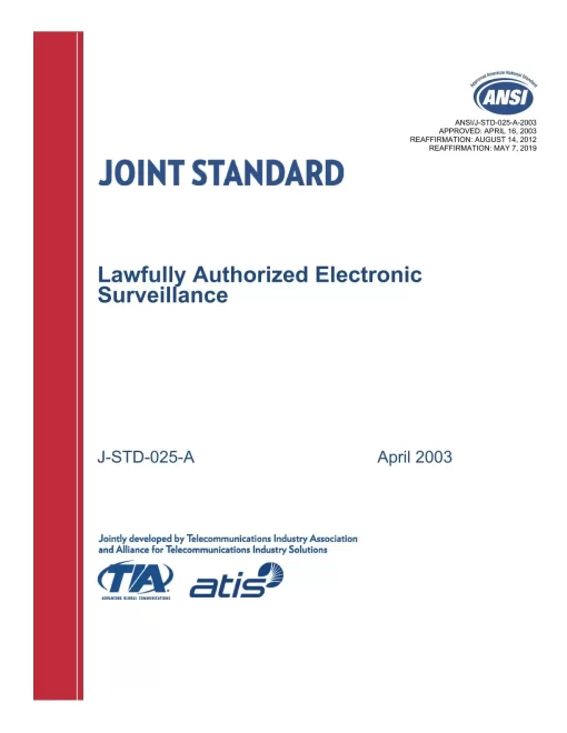 ATIS J-STD-025-A pdf