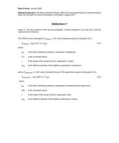 API RP 10B-6 Addendum 1 pdf