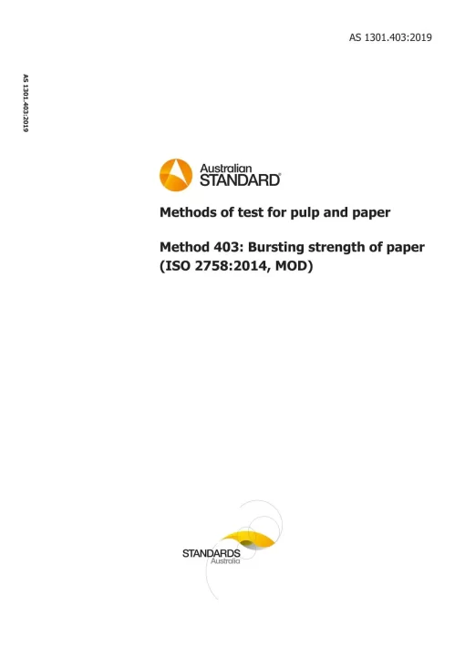 AS 1301.403:2019 pdf