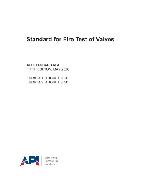 API Std 6FA Errata 2 pdf