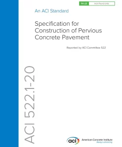 ACI 522.1-20 pdf