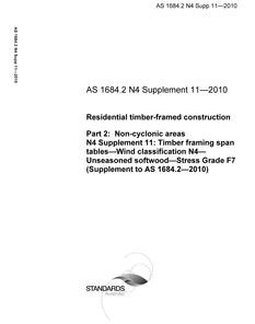 AS 1684.2 N4 Supp 11-2010 pdf