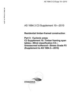 AS 1684.3 C3 Supp 10-2010 pdf