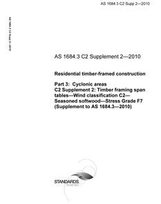 AS 1684.3 C2 Supp 2-2010 pdf