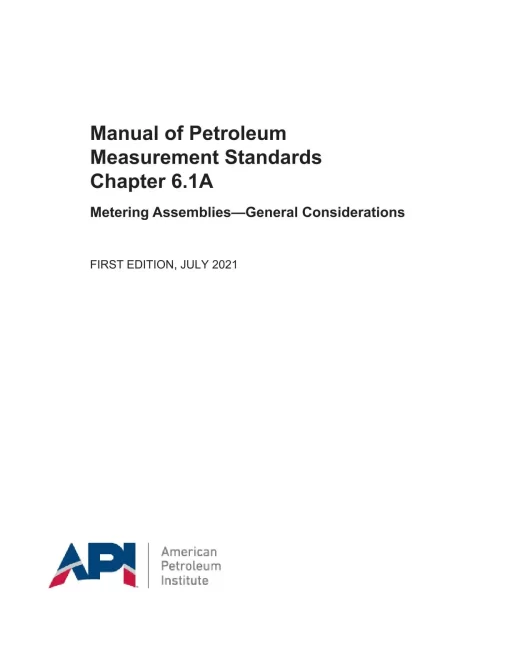 API MPMS Chapter 6.1A pdf