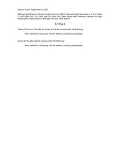 API RP 934-A Errata 1 pdf