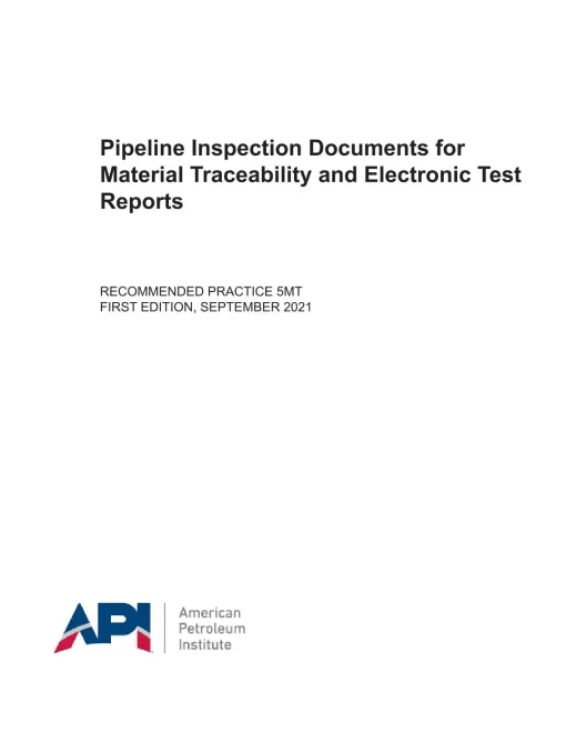 API RP 5MT pdf