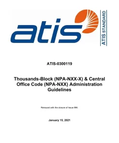 ATIS 0300119(2021-01) pdf