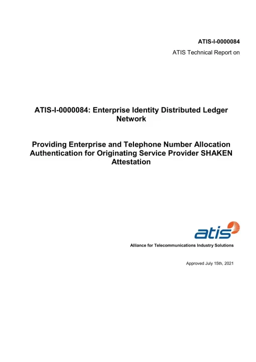 ATIS I-0000084 pdf