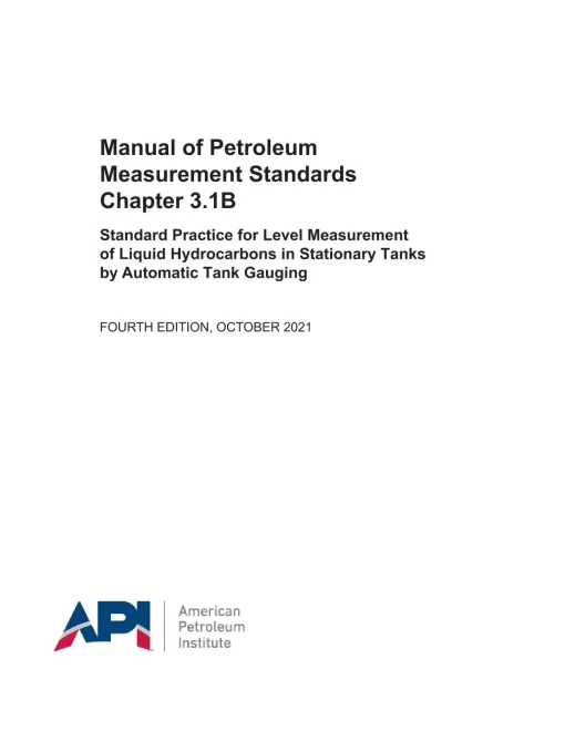 API MPMS Chapter 3.1B pdf