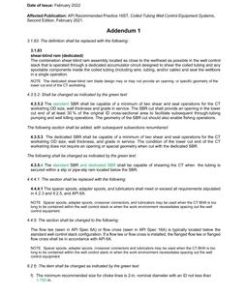 API RP 16ST Addendum 1 pdf