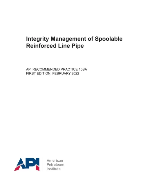 API RP 15SA pdf