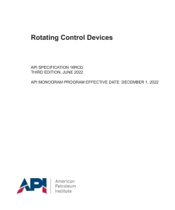 API Spec 16RCD pdf