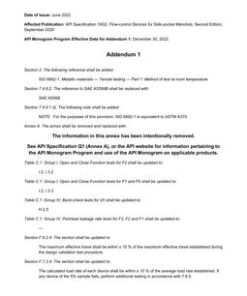 API Spec 19G2 Addendum 1 pdf