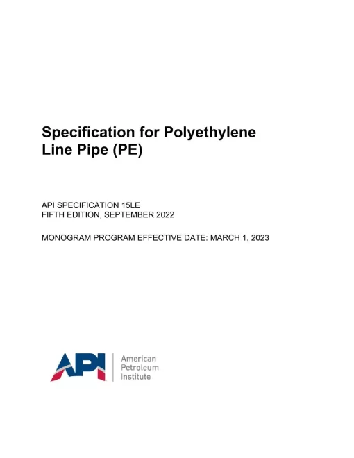 API Spec 15LE pdf