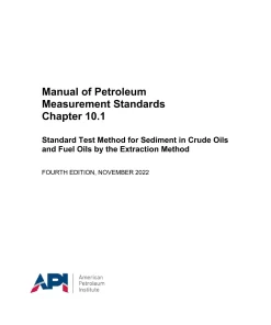 API MPMS Chapter 10.1 pdf