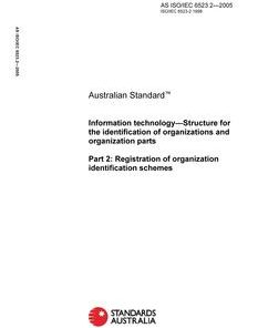 AS ISO/IEC 6523.2-2005 pdf