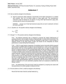 API RP 13I Addendum 1 pdf