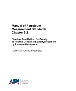 API MPMS Chapter 9.2 pdf