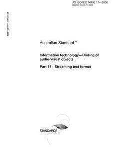 AS ISO/IEC 14496.17-2006 pdf