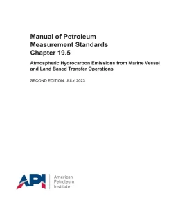 API MPMS Chapter 19.5 pdf