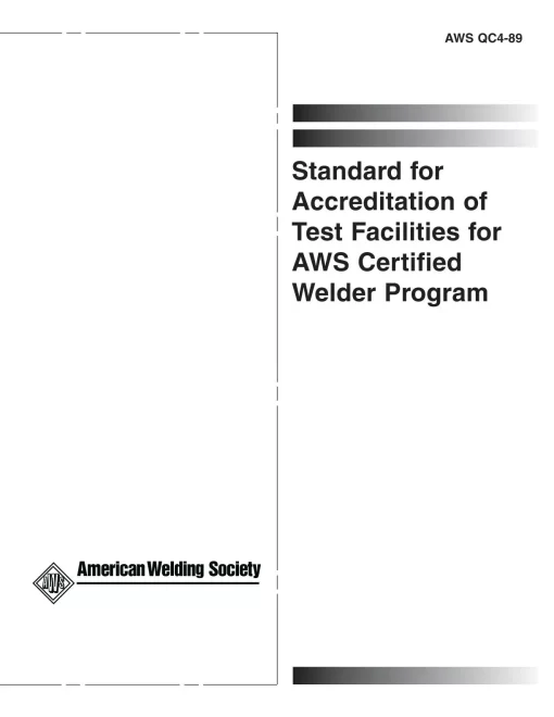 AWS QC4-89 pdf