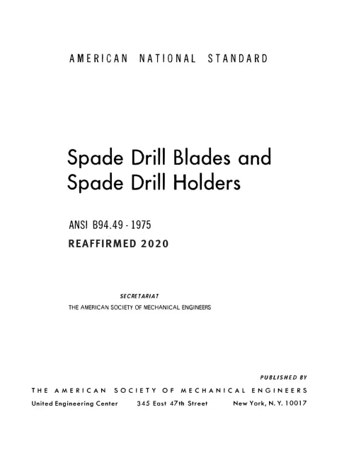 ASME B94.49-1975 (R2020) pdf