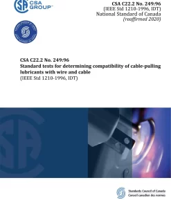 CSA C22.2 NO. 249:96 (R2020) pdf