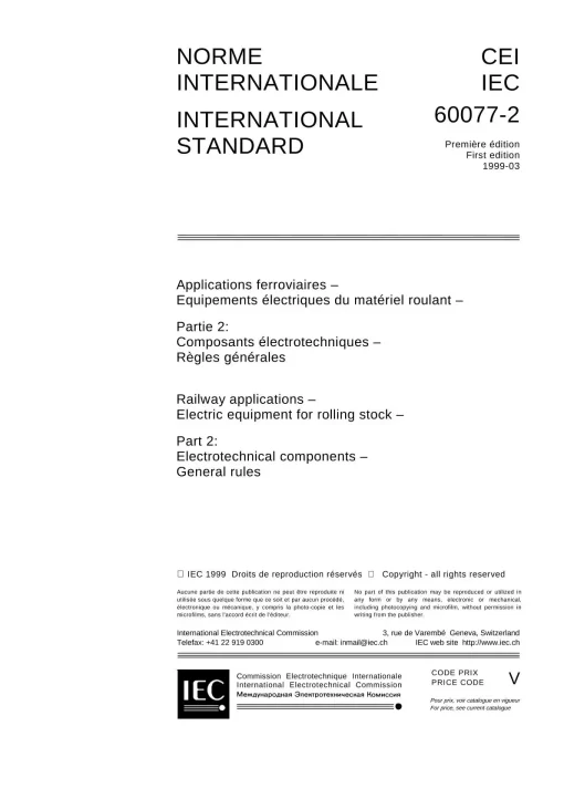 IEC 60077-2 Ed. 1.0 b:1999 pdf