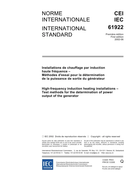 IEC 61922 Ed. 1.0 b:2002 pdf