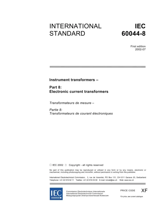 IEC 60044-8 Ed. 1.0 en:2002 pdf