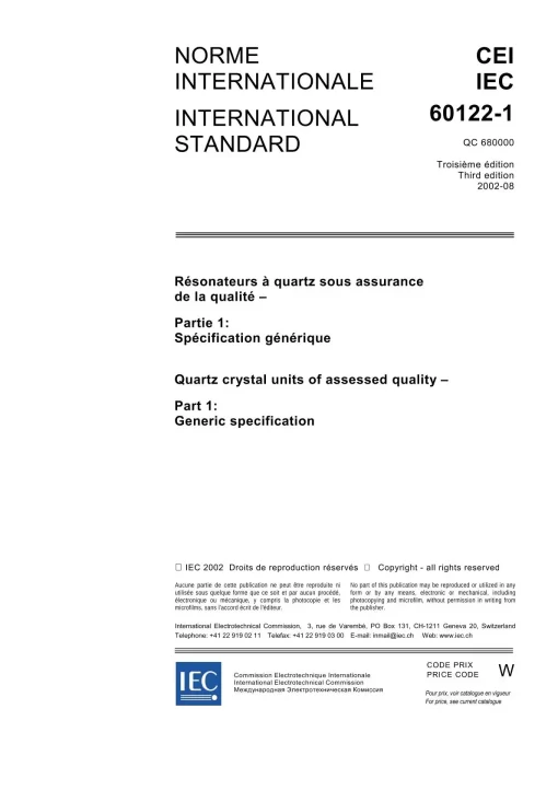 IEC 60122-1 Ed. 3.0 b:2002 pdf