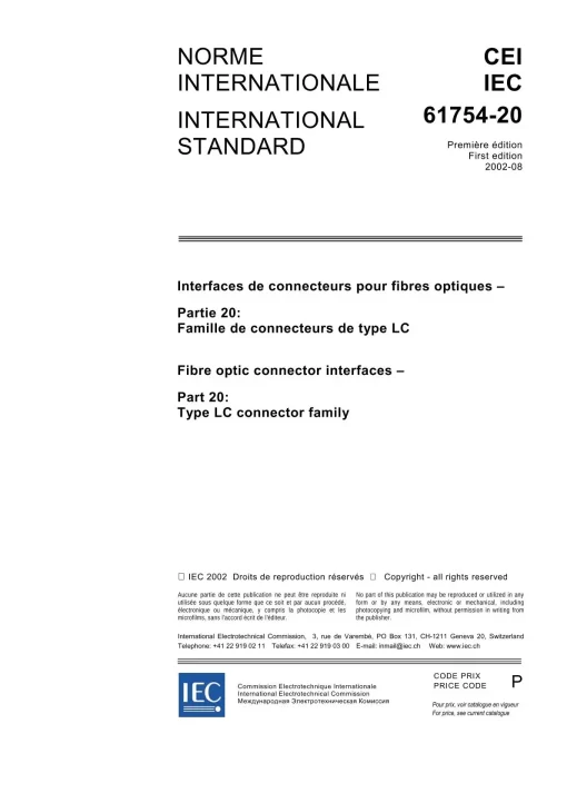 IEC 61754-20 Ed. 1.0 b:2002 pdf