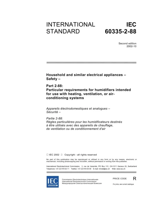 IEC 60335-2-88 Ed. 2.0 en:2002 pdf